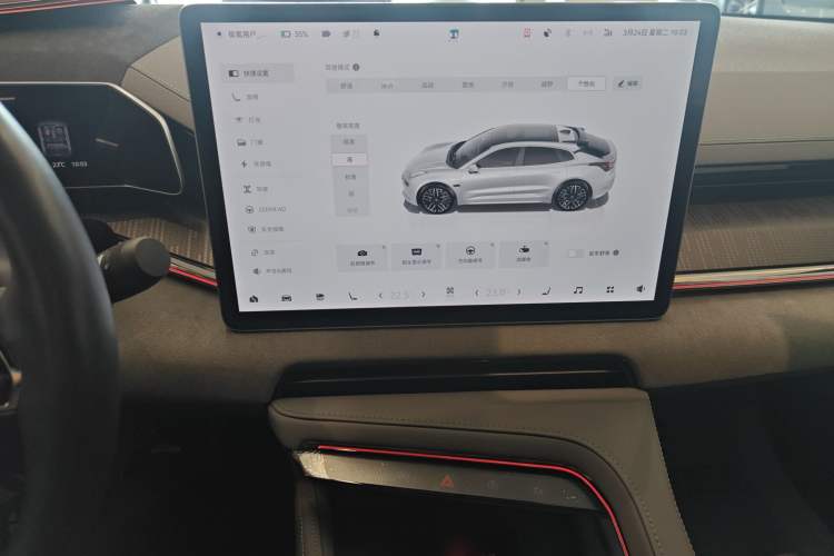 Used Zeekr 001 2023 ME Edition 100 kWh Audio And AC Panel