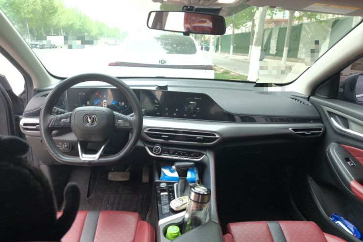 Used CHANGAN Eado 2021 PLUS Blue Whale NE 1.4T GDI DCT Flagship Model Center Console