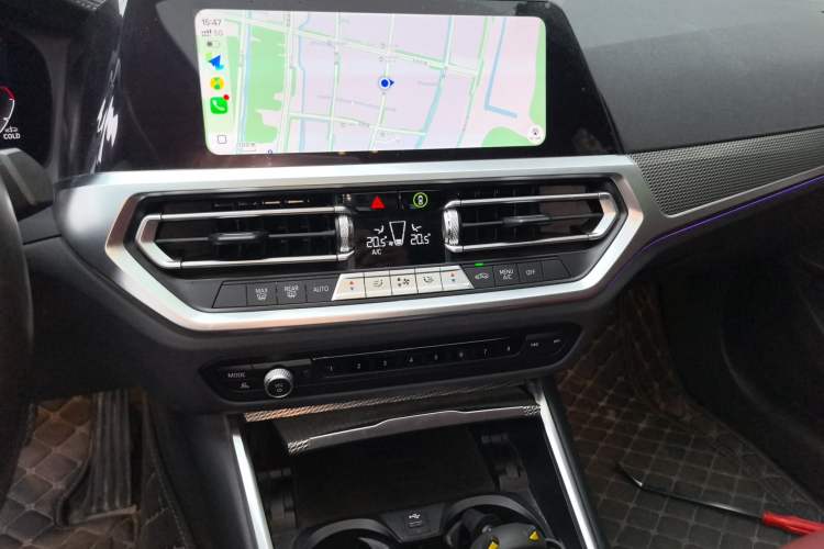 Used BMW 3 Series 2021 Restyled 325i M Sport Night Edition Package Audio And AC Panel