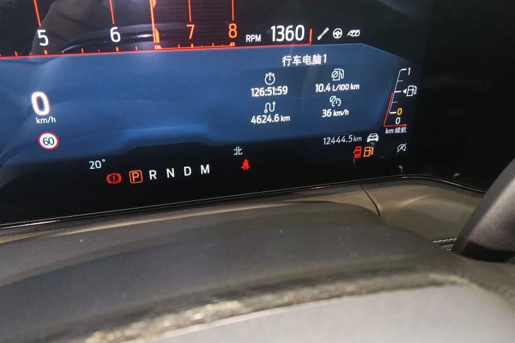 Used Ford Mustang 2024 2.3T EcoBoost Hardtop Performance Edition Odometer Close Up