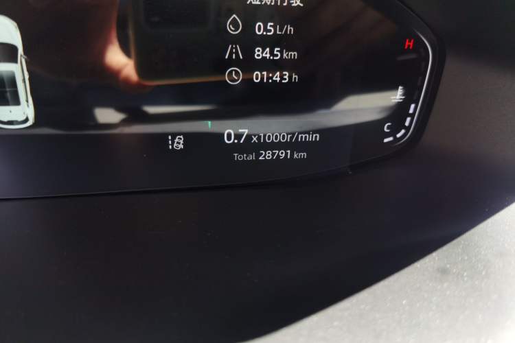 Used CHANGAN CS55PLUS 2024 3rd Generation 1.5T DCT Prestige Model Odometer Close Up