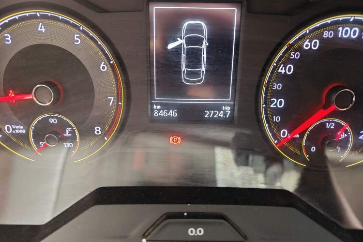 Used Volkswagen Lavida 2019 1.5L Automatic Vision Edition China VI Standard Odometer Close Up