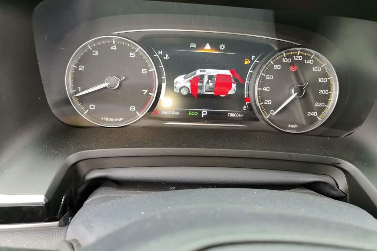 Used GAC Trumpchi M8 2021 Lingxiu Series 390T Deluxe Edition Instrument Cluster