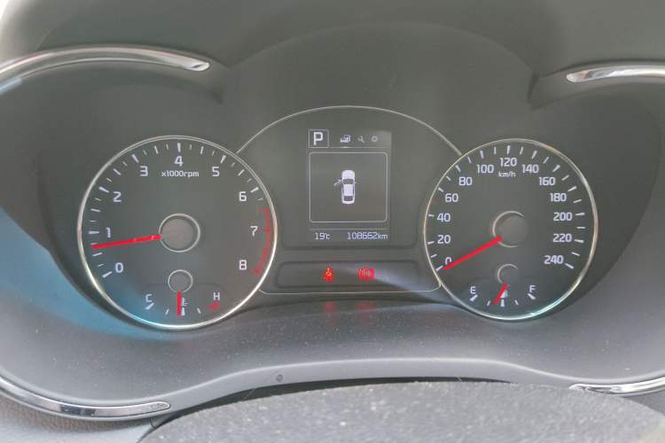 Used Kia K3 2016 1.6L Automatic GL Odometer Close Up