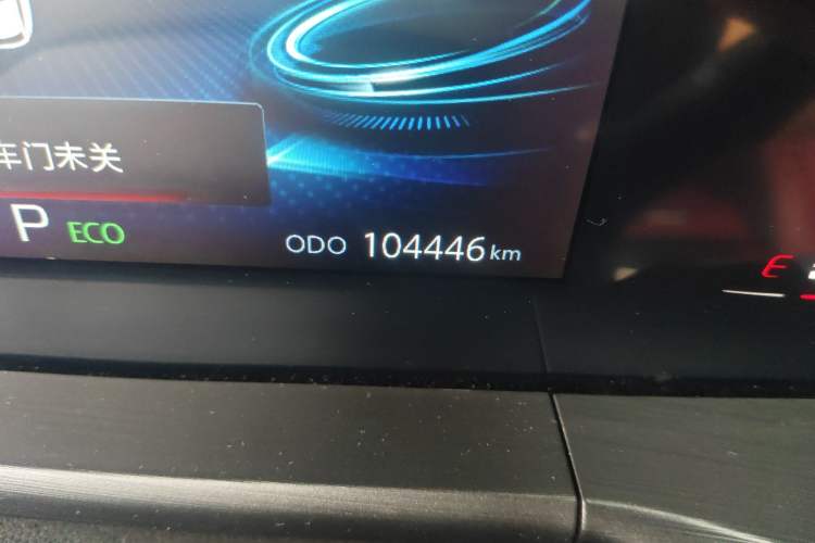 Used CHANGAN CS75 PLUS 2020 1.5T Automatic Luxury Version Odometer Close Up