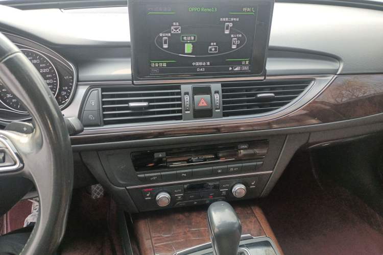 Used Audi A6L New Energy 2018 40 e-tron Audio And AC Panel