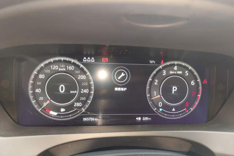 Used Jaguar F-PACE 2020 2.0T Rally Edition Instrument Cluster