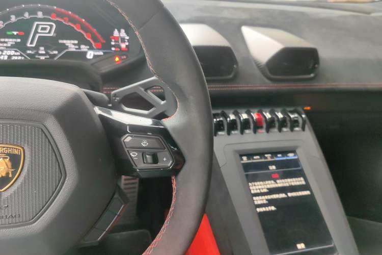 Used Lamborghini Huracán 2021 Huracán STO Audio And AC Panel