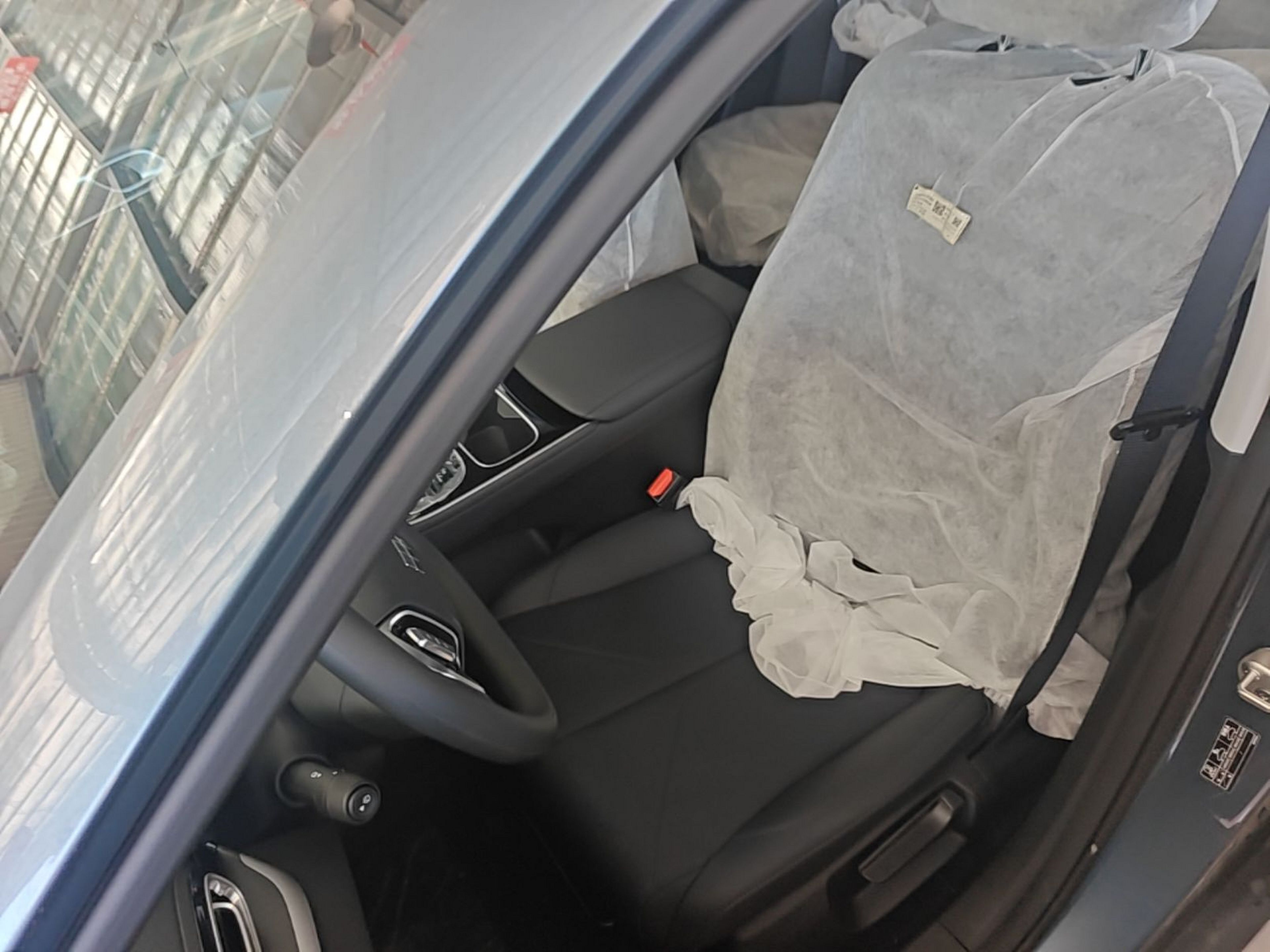 Vordere Reihe im Auto