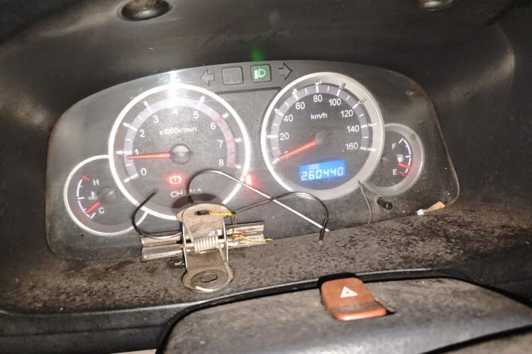 Used CHANGAN KAICHENG Taurus 2011 1.3L Standard Version Odometer Close Up