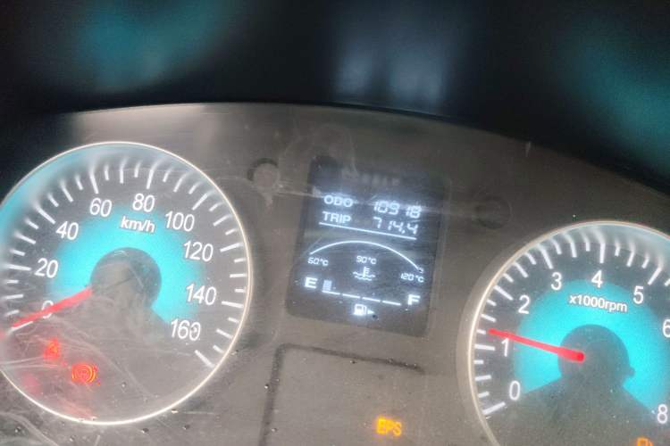 Used Jinbei Hiace X30 2021 1.5L Standard Version Air-Conditioner-Free Van China VI Emission Standard SWC15M Odometer Close Up