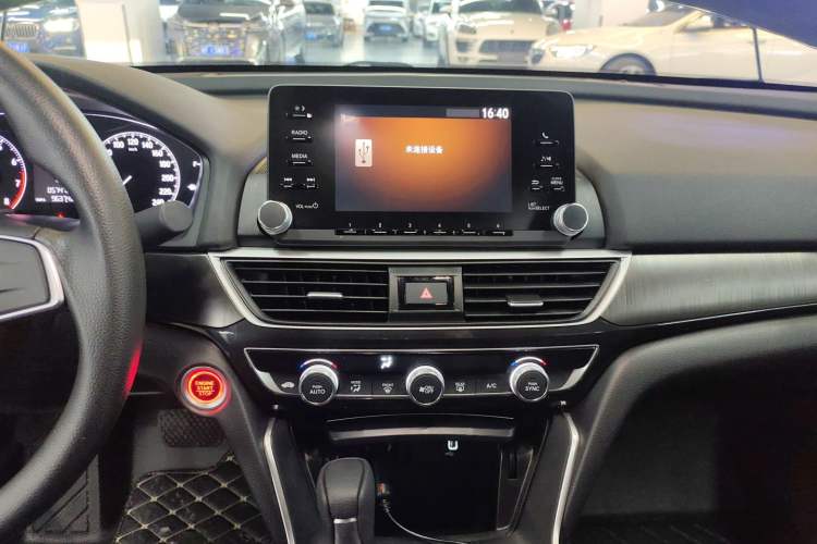 Used Honda Inspire 2019 260TURBO Elegant Edition China VI Emission Standard Audio And AC Panel