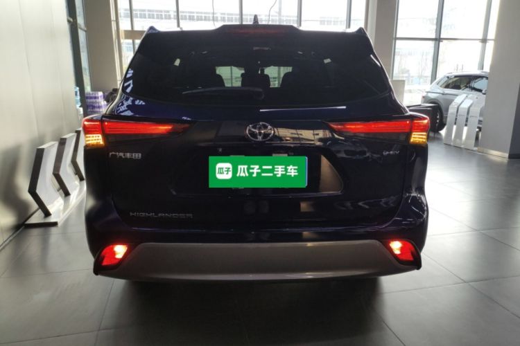 Used Toyota Highlander 2024 2.5L Smart Electric Hybrid Dual-Motor Two-Wheel-Drive Elite Edition 5 Seats