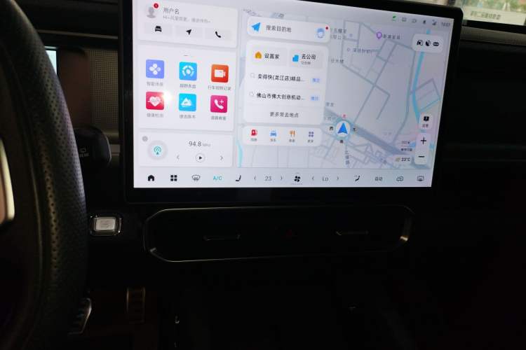 Used JETOUR Traveler 2023 2.0T All-Wheel-Drive CrossPRO Audio And AC Panel