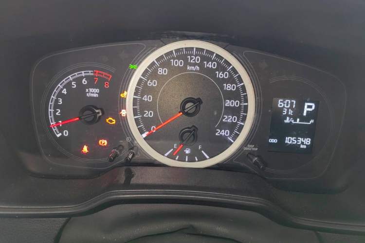 Used Toyota Levin 2022 Facelift TNGA 1.5L CVT Progressive Edition Instrument Cluster