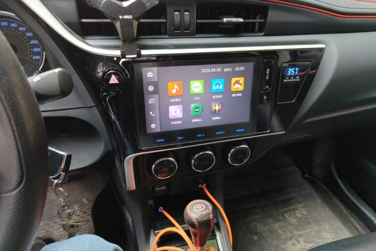 Used Toyota Corolla 2017 Revised Version 1.2T S-CVT GL-i Audio And AC Panel