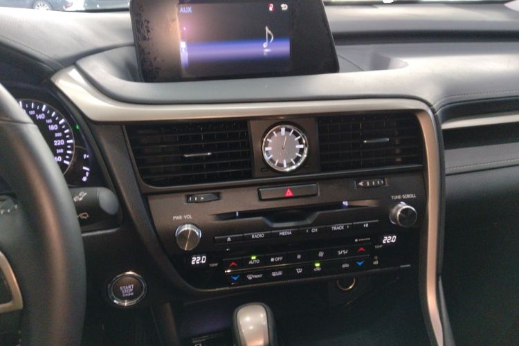 Used Lexus RX 2016 300 Two-Wheel Drive Elite Version China V Standard Audio And AC Panel