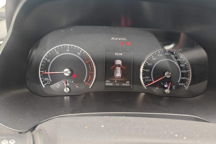 Used Haval H2s 2018 Blue Label 1.5T Dual-Clutch Luxury Model Instrument Cluster