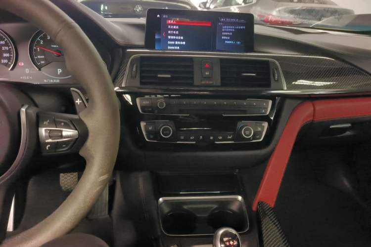 Used BMW M4 2019 M4 Coupe Shadow Edition Audio And AC Panel