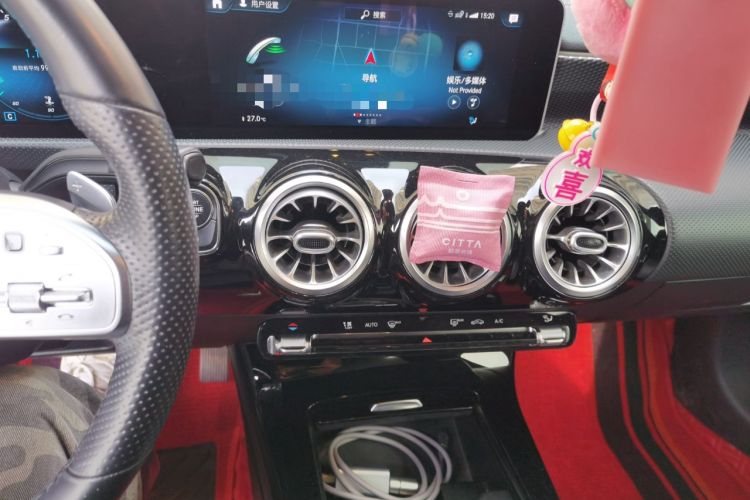 Used Mercedes-Benz A-Class 2020 Restyled A 200 L Sport Sedan Fashion Version Audio And AC Panel