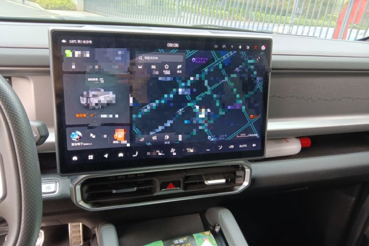 Used JETOUR Traveler 2023 2.0T All-Wheel Drive CrossPRO+ Audio And AC Panel