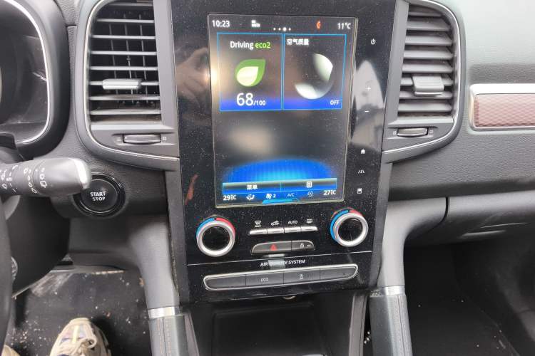 Used Renault Koleos 2018 2.0L Two-Wheel Drive 120th Anniversary Limited Edition Audio And AC Panel