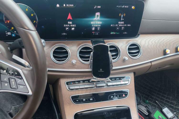 Used Mercedes-Benz E-Class 2022 Updated E 260 L Audio And AC Panel