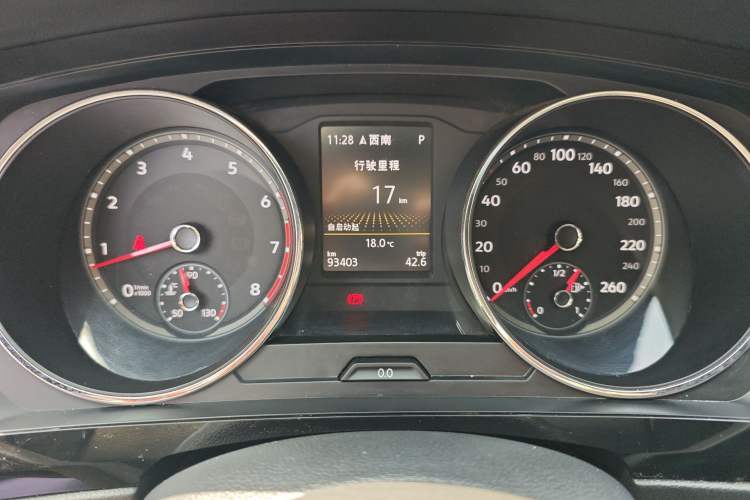 Used Volkswagen Tiguan L 2017 330TSI Automatic Two-Wheel Drive Flagship Edition Instrument Cluster