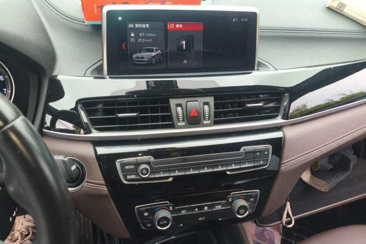 Used BMW X2 2020 sDrive25i Leading Model M Sport Package Audio And AC Panel