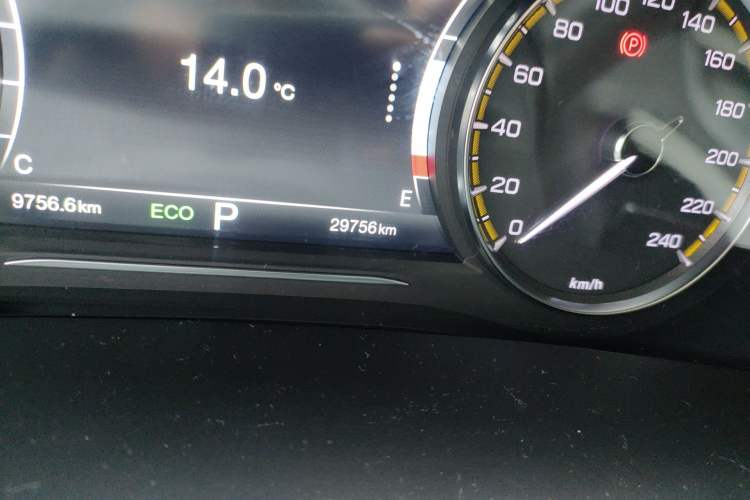 Used GAC Trumpchi M8 2024 Lingxiu Series 390T Luxury Edition Odometer Close Up