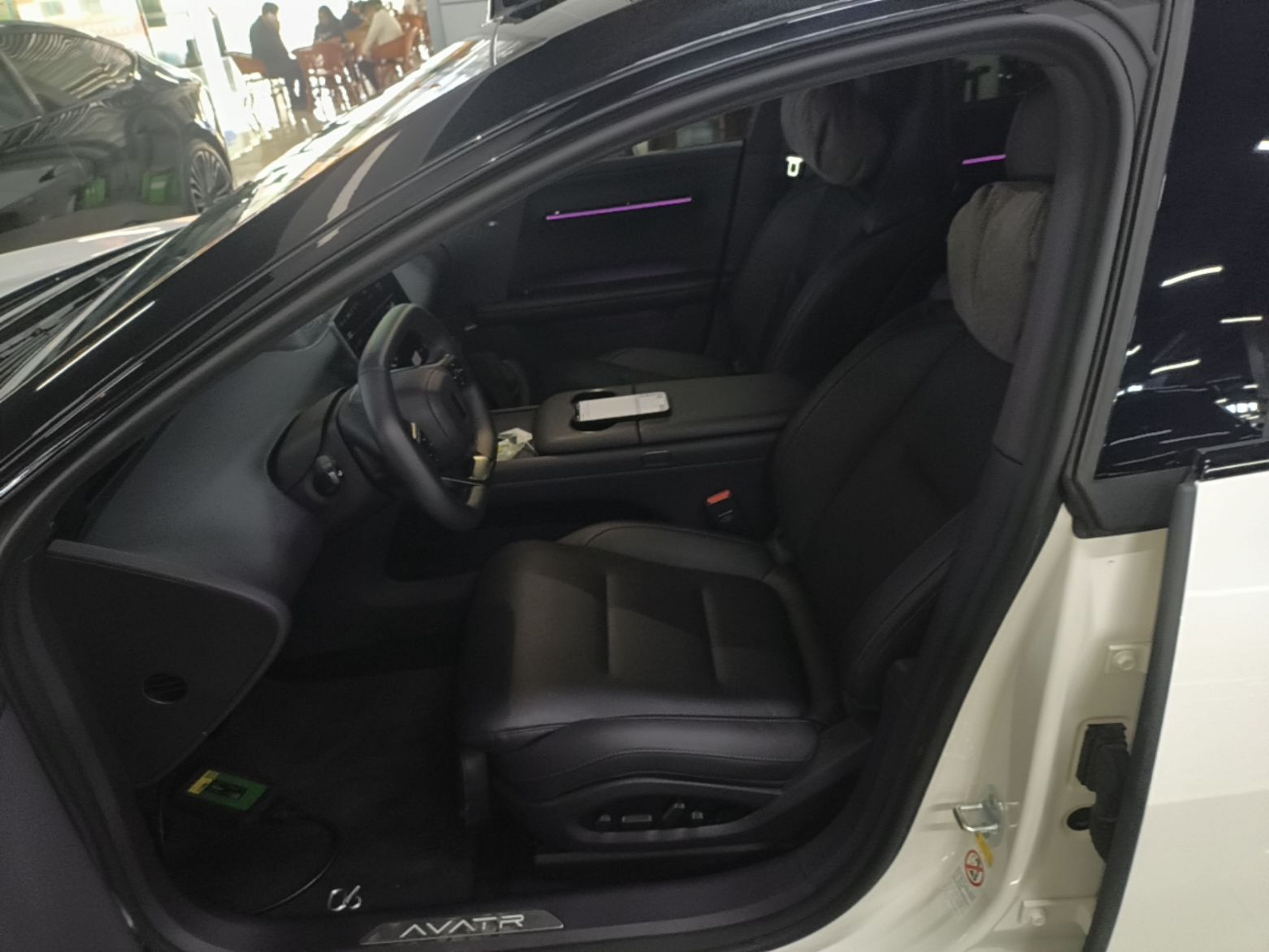 Avant de la voiture