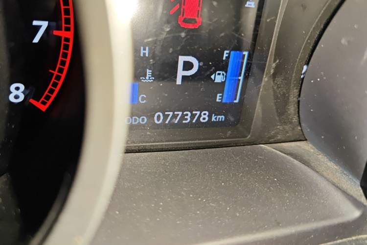 Used Mitsubishi Lancer EX 2011 Xinyuan Edition 2.0L CVT Flagship Model Odometer Close Up