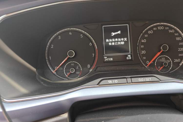 Used Volkswagen T-Cross 2019 1.5L Automatic Comfort Edition Odometer Close Up