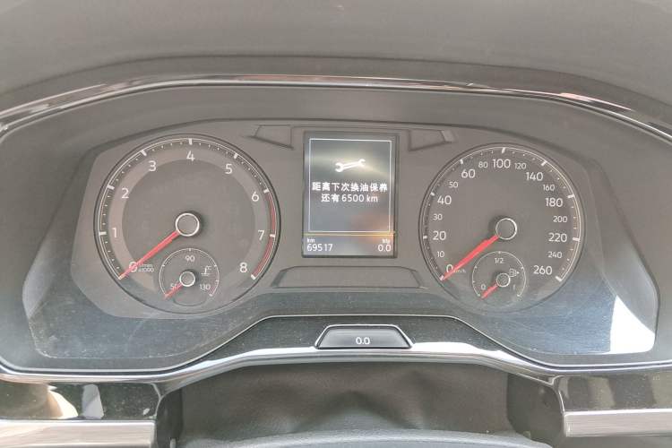 Used Volkswagen Bora 2019 1.5L Automatic Luxury Version Odometer Close Up