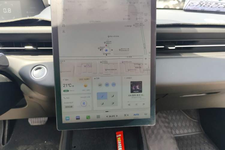 Used CHANGAN Eado 2024 1.5T GDI Automatic Prestige Edition Audio And AC Panel