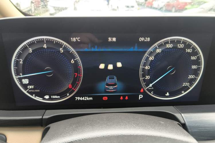 Used Buick GL8 2021 ES Landtrek 653T Luxury Model Instrument Cluster