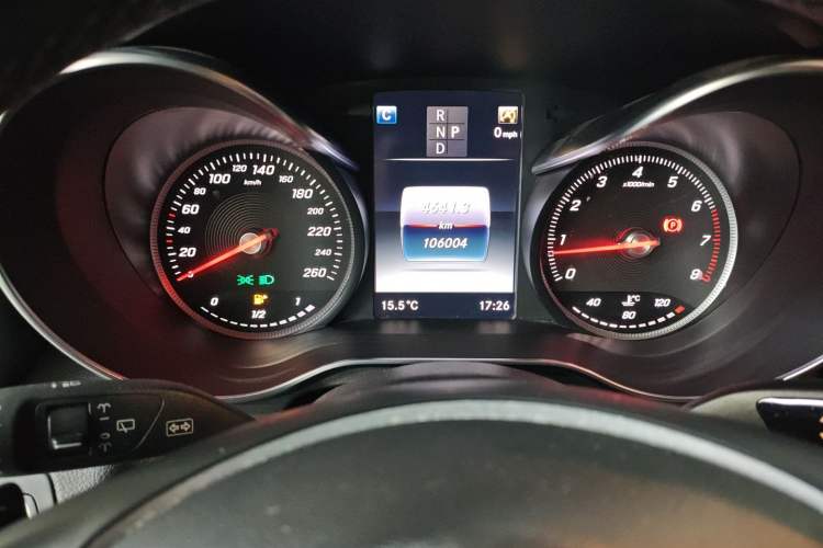 Used Mercedes-Benz GLC 2017 GLC 260 4MATIC Dynamic Edition Instrument Cluster