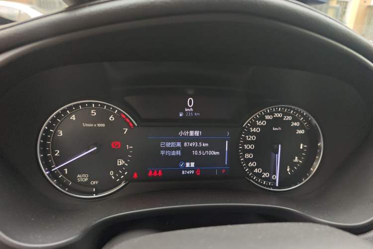 Used Cadillac XT4 2018 28T Two-Wheel Drive Tech Version Instrument Cluster