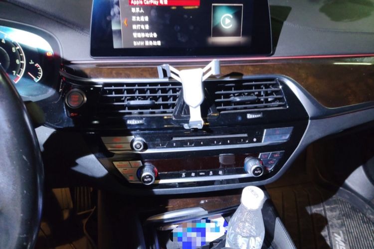 Used BMW 5 Series 2019 525Li Luxury Package Audio And AC Panel