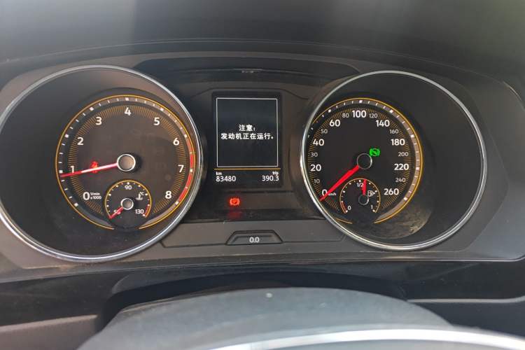 Used Volkswagen Tiguan L 2020 330TSI Automatic Two-Wheel Drive Smart Luxury Edition China VI Standard Instrument Cluster