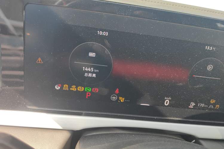 Used Volkswagen Passat 2025 Pro 380TSI Starry Dragon Luxury Edition Odometer Close Up