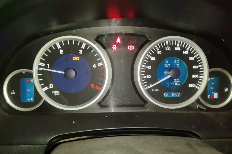 Used JMC Yusheng S350 2011 2.4T Two-Wheel-Drive Luxury 5-Seater Instrument Cluster