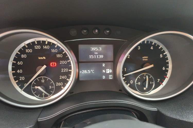 Used Mercedes-Benz R-Class 2017 R 320 4MATIC Business Edition Prestige Model Odometer Close Up