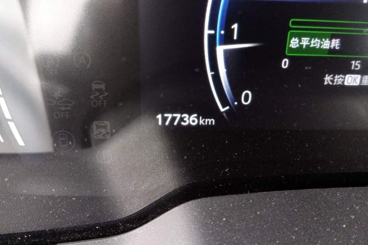 Used Toyota FRONTLANDER 2023 2.0L CVT Elite Edition Odometer Close Up