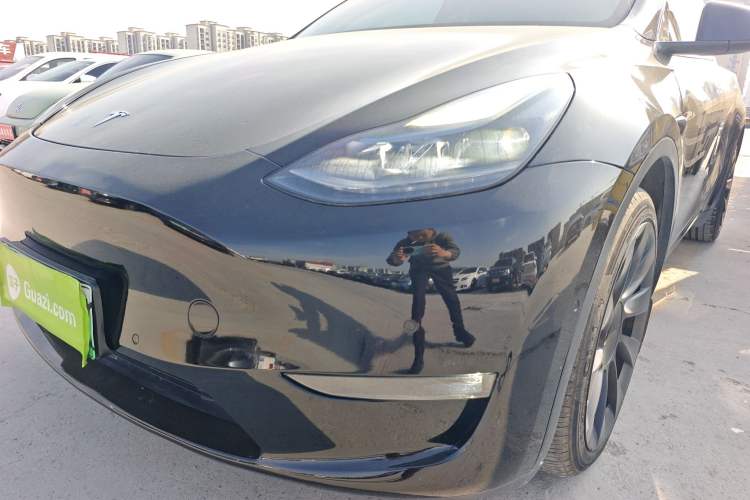 Used Tesla Model Y 2021 Long-Range All-Wheel-Drive Version Left Front Headlight