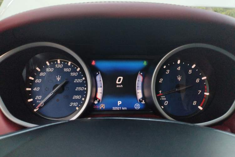 Used Maserati Ghibli 2017 3.0T Standard Edition Instrument Cluster