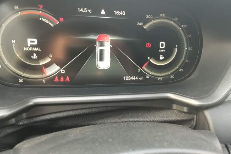 Used GAC Trumpchi GS4 2021 270T Automatic Smart Connectivity Technology Edition Odometer Close Up