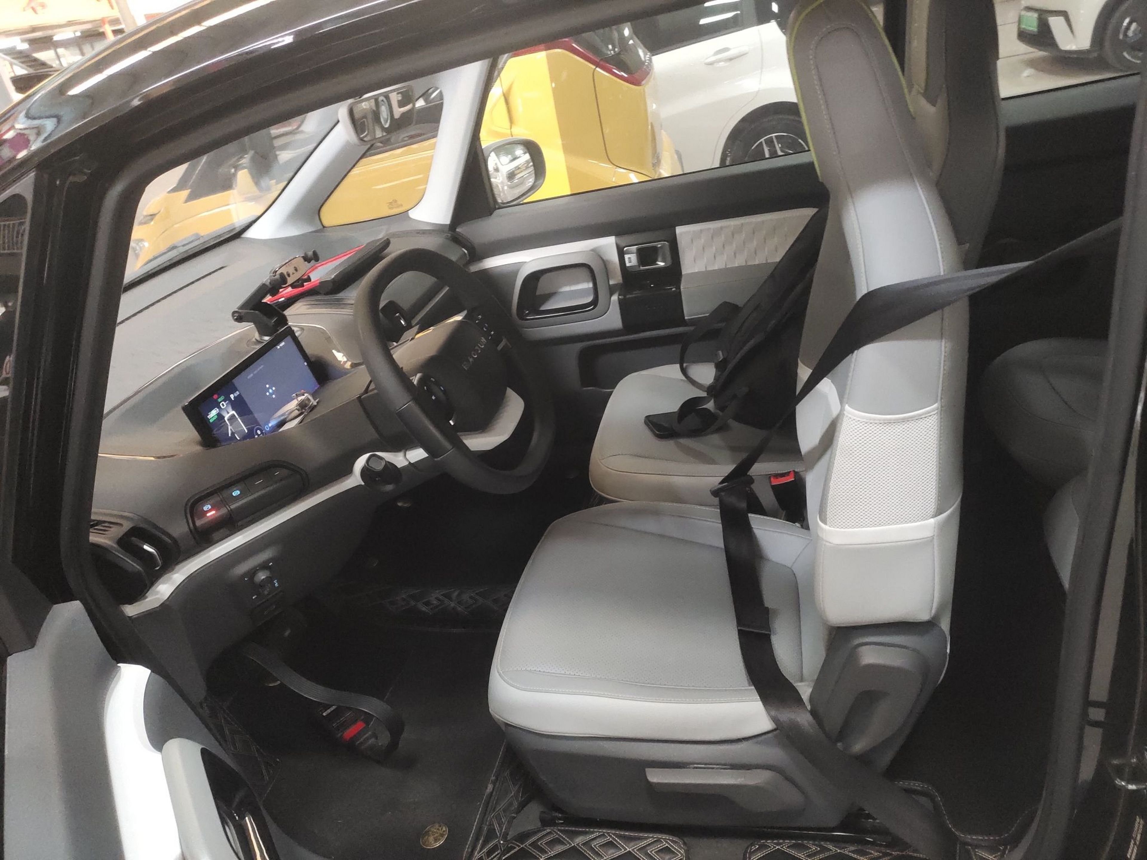 Avant de la voiture