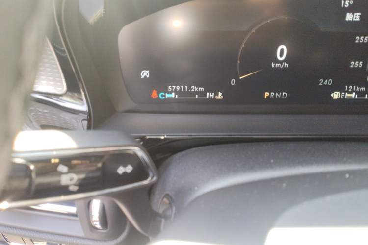 Used Lincoln Corsair 2022 2.0T Two-Wheel Drive Deluxe Edition Odometer Close Up