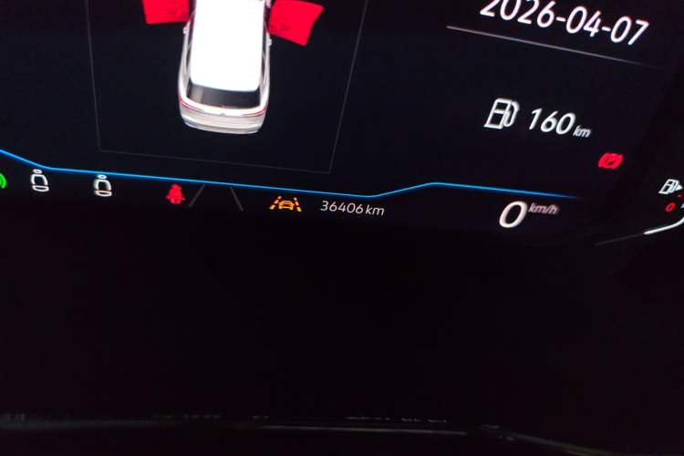 Used Volkswagen Viloran 2020 380TSI Flagship Edition Odometer Close Up